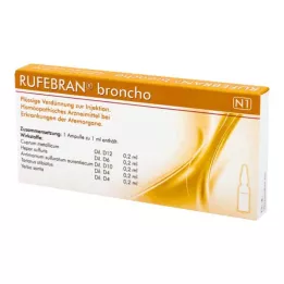 RUFEBRAN Ampollas para bronquitis, 10 uds