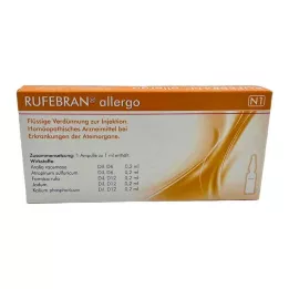 RUFEBRAN Allergo Ampoules, 10 pz