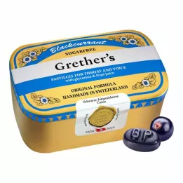 GRETHERS Grosella negra plateada zf.Past.Lata, 440 g