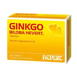 GINKGO BILOBA HEVERT Tabletas, 300 pz