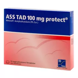 ASS TAD Comprimidos recubiertos con película gastrorresistentes Protect de 100 mg, 50 uds