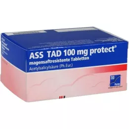 ASS TAD 100 mg Proteja las tabletas de película gastrointestinal, 100 pz