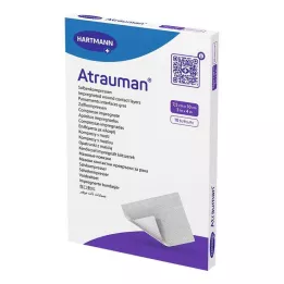 ATRAUMAN Compresas estériles de 7,5 x 10 cm, 10 uds