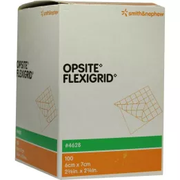 OPSITE Flexigrid Trans. Verbo de herida.6x7 cm estéril, 100 pz