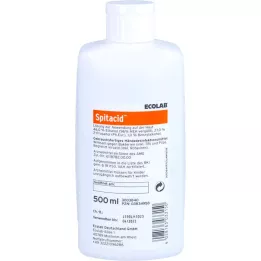 SPITACID Botella dosificadora de desinfectante de manos, 500 ml