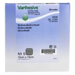 VARIHESIVE Extra delgada 15x15 cm HKV Hydroactive, 5 pz
