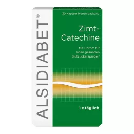 ALSIDIABET Catequinas de canela para diabéticos II Cápsulas, 30 uds