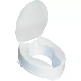 TOILETTENSITZERHÖHUNG 13 cm sin tapa + clips de sujeción, 1 ud