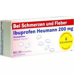 Ibuprofeno Heumann 200mg, 20 pz
