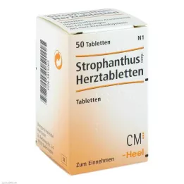 STROPHANTHUS COMP.Tabletas para el corazón, 50 uds