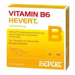 VITAMIN B6 HEVERT Ampollas, 10X2 ml