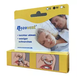 NOZOVENT Pinzas para la nariz, 2 uds