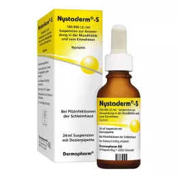 NYSTADERM S Suspensión, 24 ml