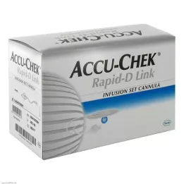ACCU-CHEK Cánulas Rapid-D Link de 6 mm, 25 uds