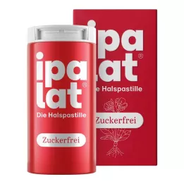 IPALAT Pastillas para la garganta sin azúcar, 40 uds