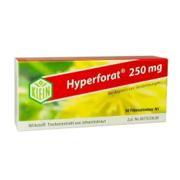 HYPERFORAT Comprimidos recubiertos con película de 250 mg, 30 uds