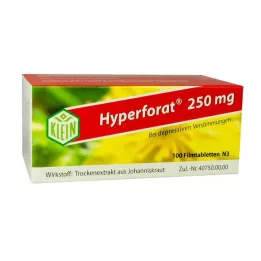 HYPERFORAT Comprimidos recubiertos con película de 250 mg, 100 uds