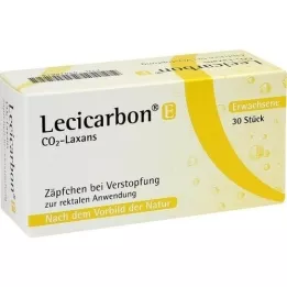 LECICARBON E CO2 Laxans Adults, 30 pz
