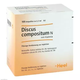 DISCUS Ampollas de compositum N con Kalmia, 100 uds