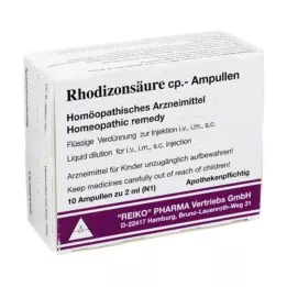 RHODIZONSÄURE Solución inyectable cp.Ampollas, 10X2 ml