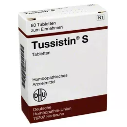 TUSSISTIN Tabletas S, 80 uds