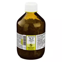 BIOCHEMIE 12 tabletas de calcio sulfuricum D 12, 1000 pz