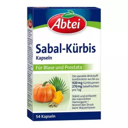 ABTEI Cápsulas de calabaza Sabal, 54 uds