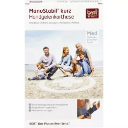 BORT ManuStabil corto izquierdo XS piel, 1 pz