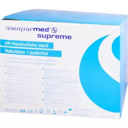SEMPERMED Supreme OP-Guantes estériles sin polvo talla 8.5, 50X2 pz