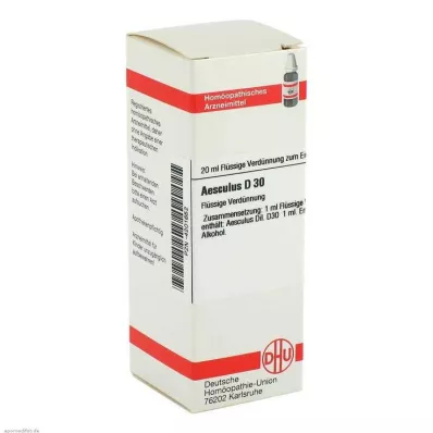 AESCULUS Dilución D 30, 20 ml