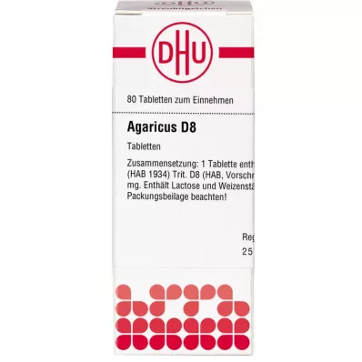 Agaricus d 8, 80 pz Agaricus d 8, 80 pz