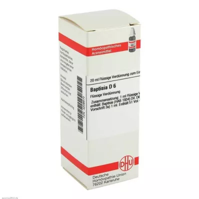 BAPTISIA Dilución D 6, 20 ml