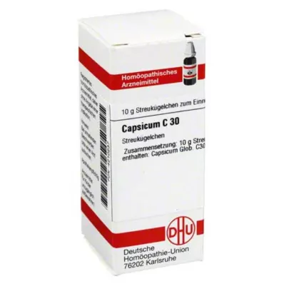 CAPSICUM C 30 Glóbulos, 10 g