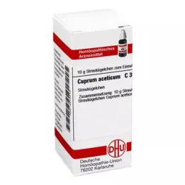 CUPRUM ACETICUM C 30 Glóbulos, 10 g
