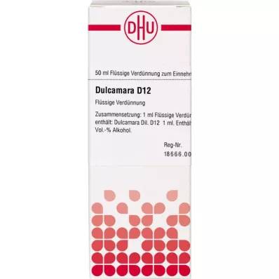 DULCAMARA D 12 dilución, 50 ml DULCAMARA D 12 dilución, 50 ml