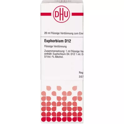 EUPHORBIUM Dilución D 12, 20 ml