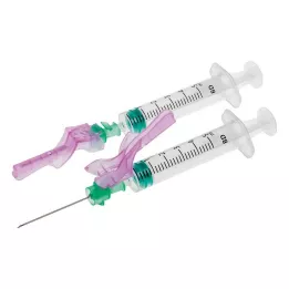 BD ECLIPSE Inyección de seguridad. Canal 21 G 1 1/2, 100 pz