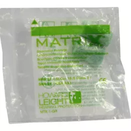 HOWARD Tapones para los oídos Leight Matrix verdes,pz