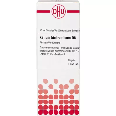 Potasio Bichrom D 8, 50 ml