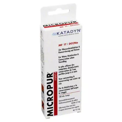 MICROPUR forte MF 1T comprimidos, 100 uds