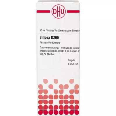 SILICEA Dilución D 200, 50 ml