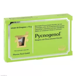 PYCNOGENOL KIEFERNRINDENEXTRAKT Pharma Nord Drag., 60 uds