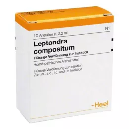 LEPTANDRA COMPOSITUM Ampollas, 10 uds
