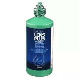 LENS PLUS Solución salina de la mesa de Ocupure, 360 ml
