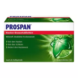 PROSPAN Pastillas efervescentes para la tos, 20 uds