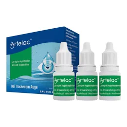 ARTELAC Gotas para los ojos, 3X10 ml