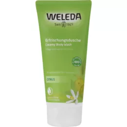 WELEDA Gel de ducha refrescante cítrico, 200 ml