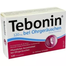 TEBONIN 120 mg para tabletas recubiertas de película de ruido de oídos, 120 pz