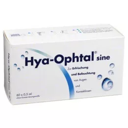 HYA-OPHTAL Sine Eye Drops, 60x0.5 ml