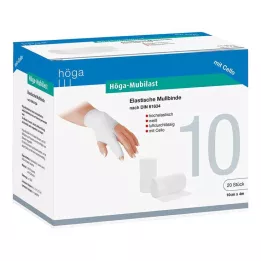 HÖGA-MUBILAST Venda de fijación 10 cm x 4 m con celofán, 1 ud